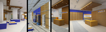 Дизайн магазина Husqvarna на остановке 